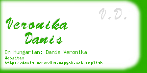 veronika danis business card